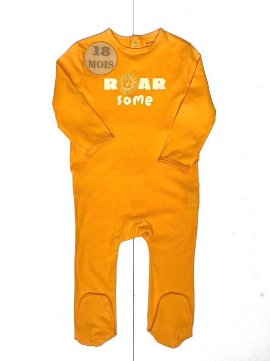Pyjama coton orange, Kiabi