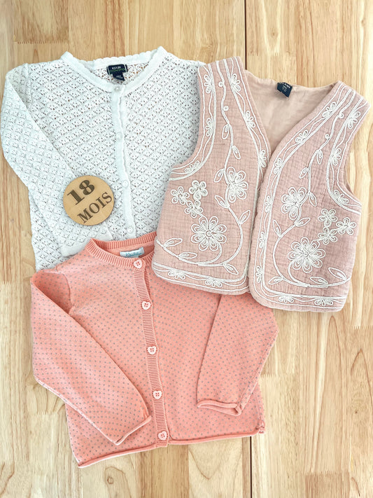 PROMO - Lot 3 gilets