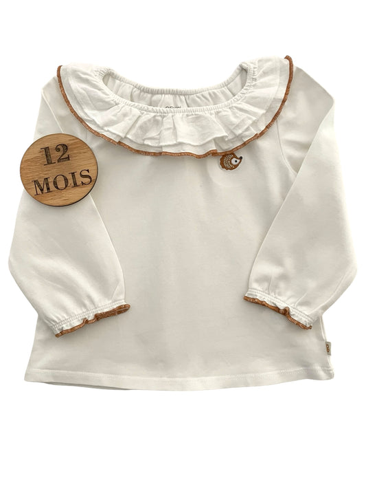 Blouse à col, hérisson, Obaïbi