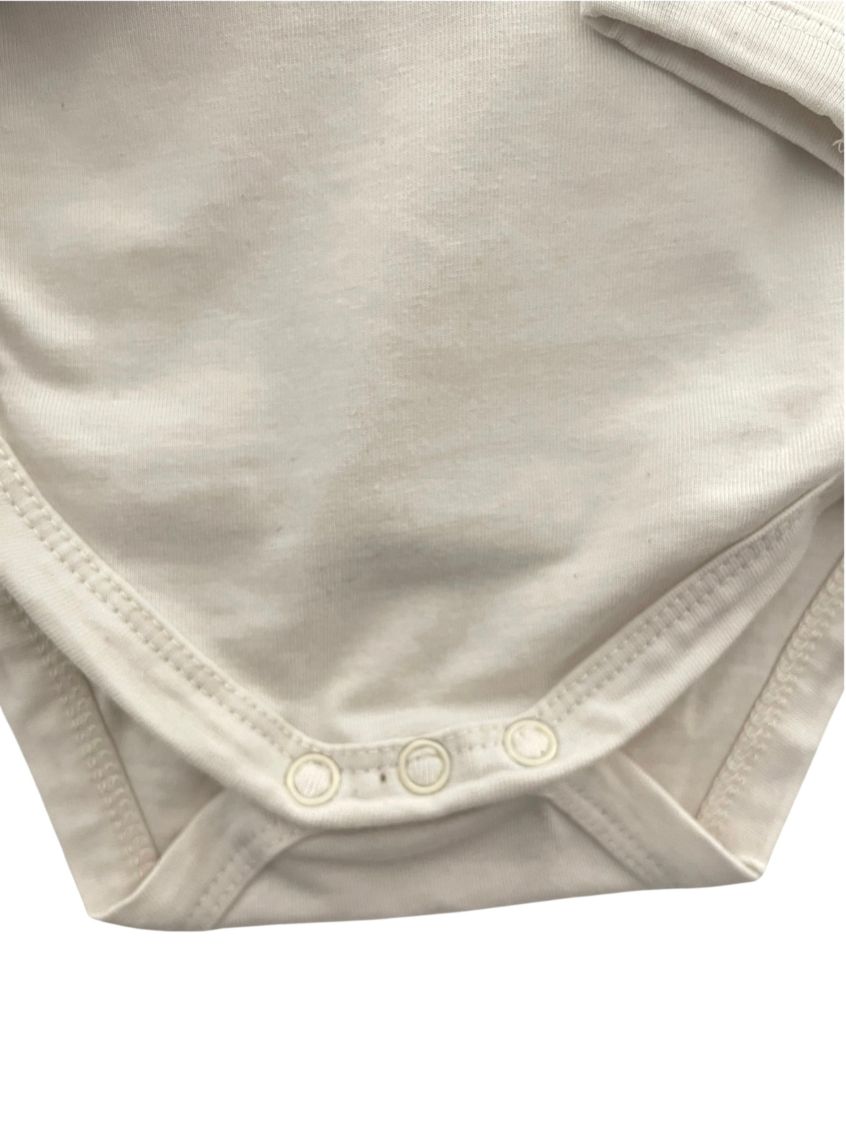 Lot 2 bodies, écru et rose pâle, Zeeman / Vertbaudet