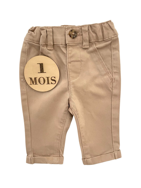 Chino beige, Kiabi