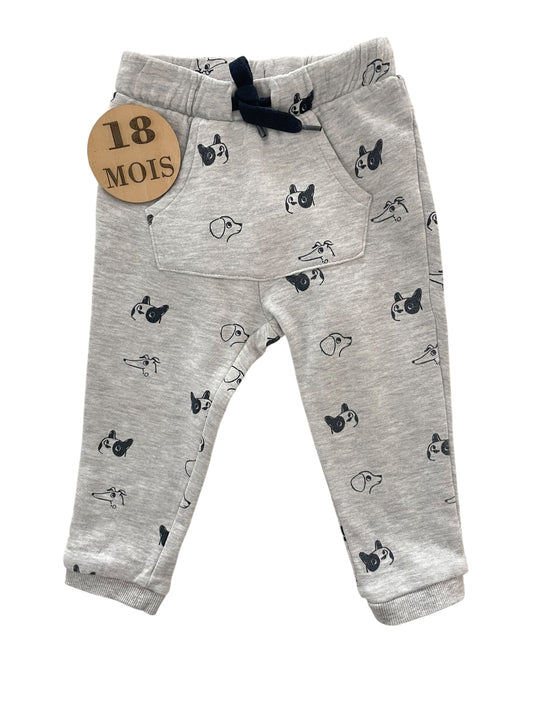 Jogging gris, Kiabi