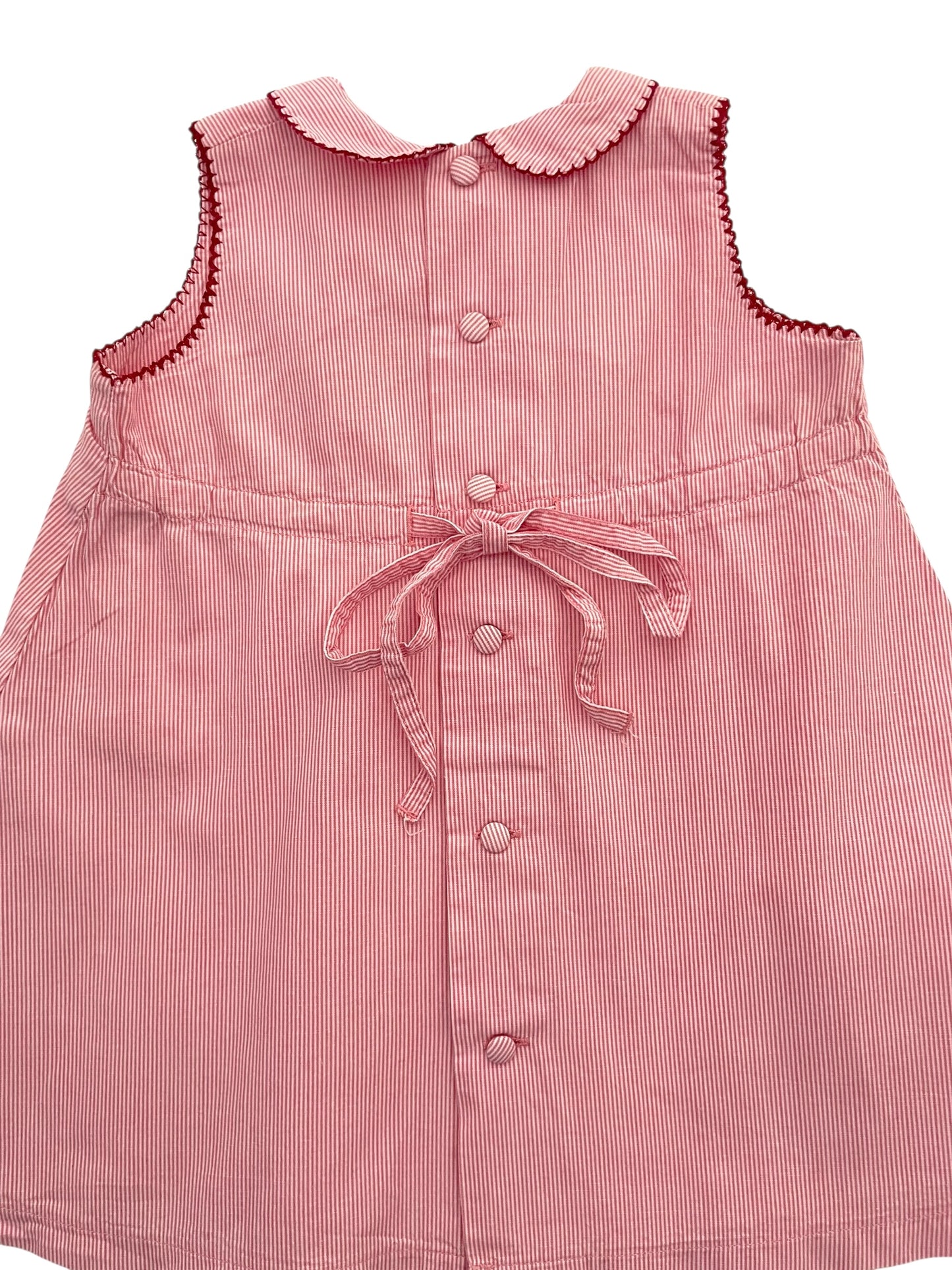 Robe longue rayée rose, Petit Bateau