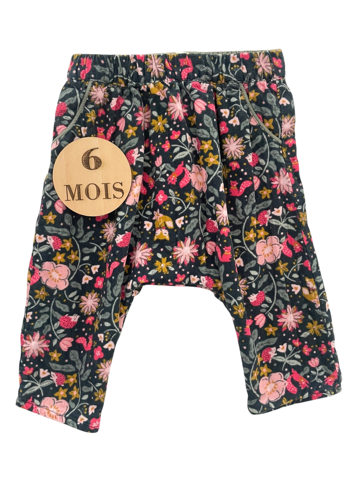 Pantalon velours côtelé, réversible, DPAM