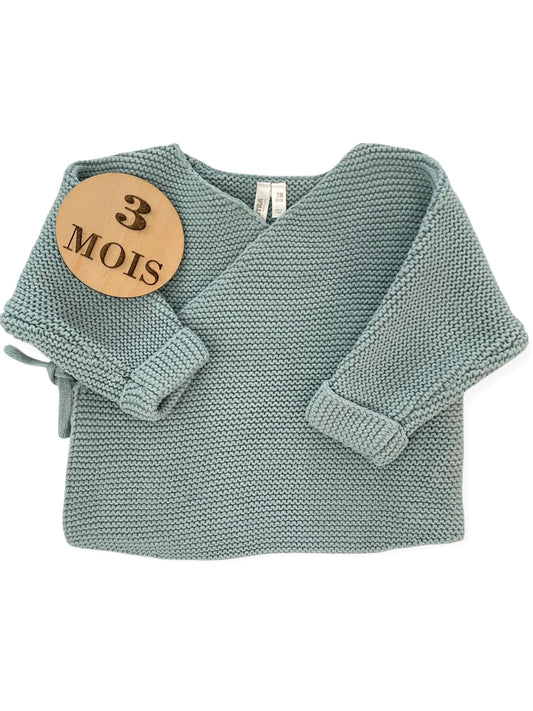 Brassière en mailles, bleue, Orchestra