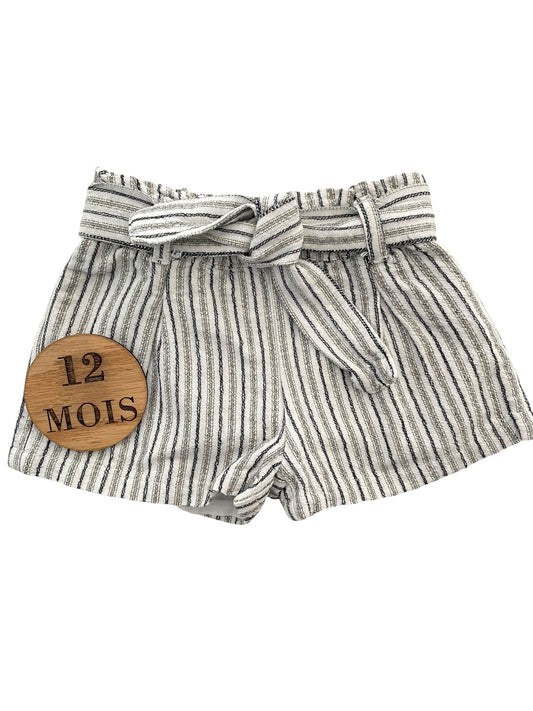 Short en toile, irisé, TAO