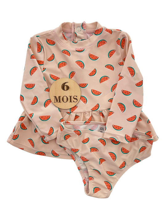 Maillot de bain, 2 pièces, pastèques, La redoute