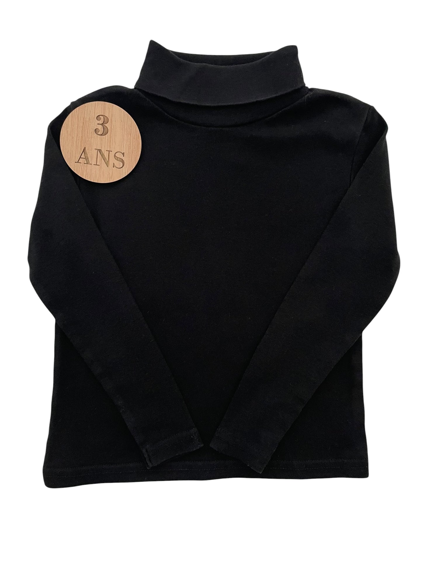 Sous-pull noir, Kiabi