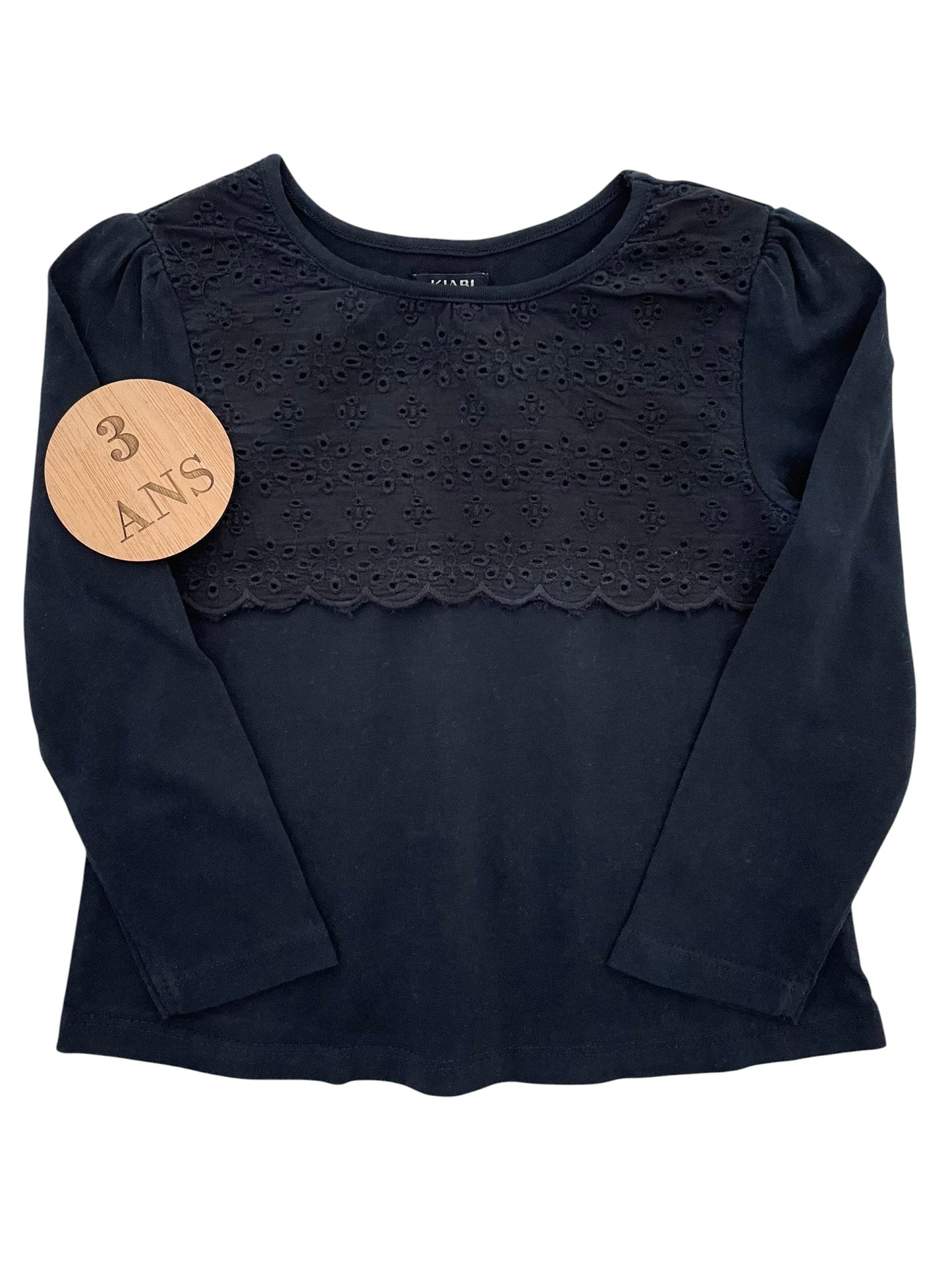 Tee-shirt bleu-nuit, Kiabi