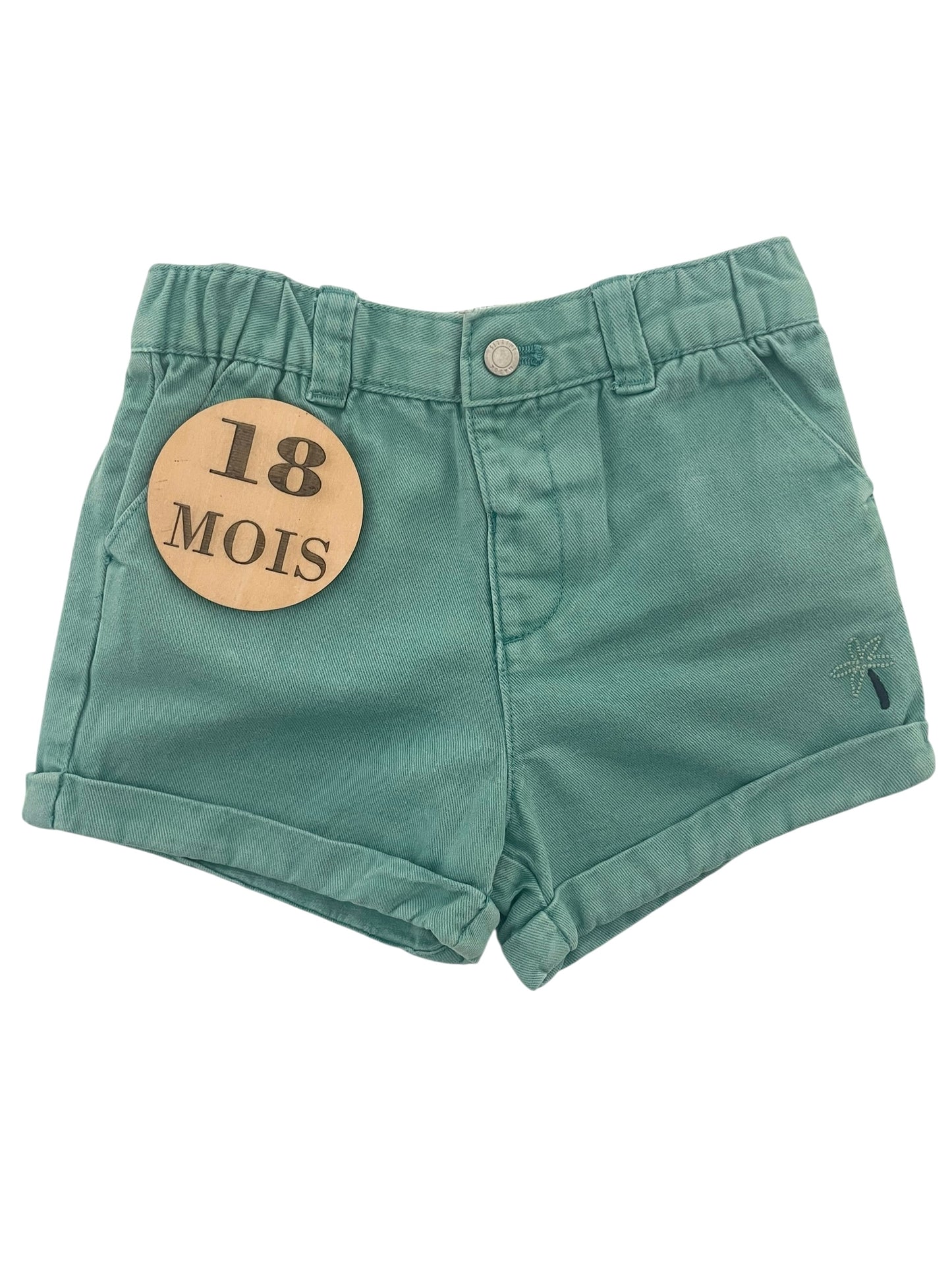 Short turquoise, Sergent Major