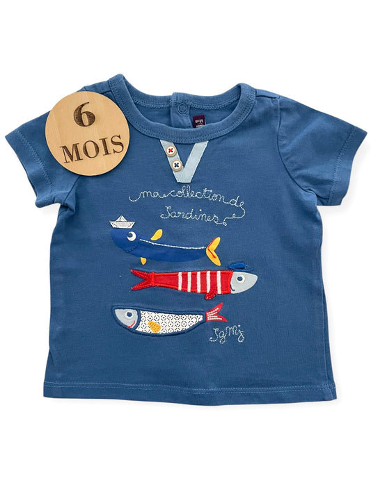 Tee-shirt bleu, Sergent Major