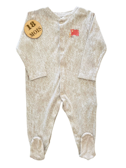 Pyjama coton, beige, Primark