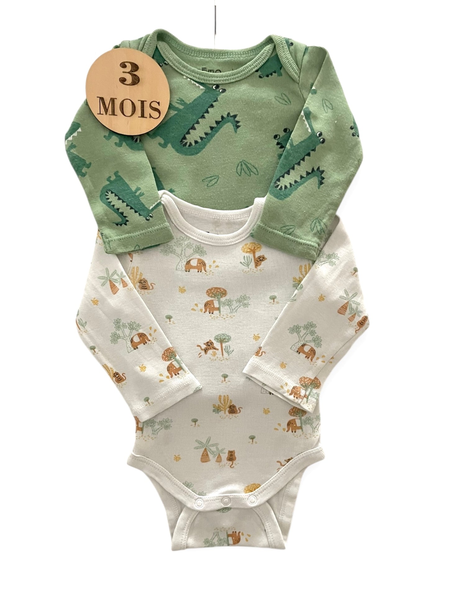 Lot 2 bodies animaux, Gémo