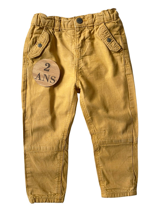 Pantalon cargo jaune, Obaïbi