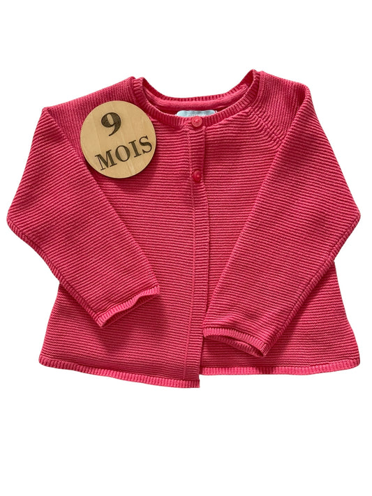 Gilet rose fuschia , Obaïbi