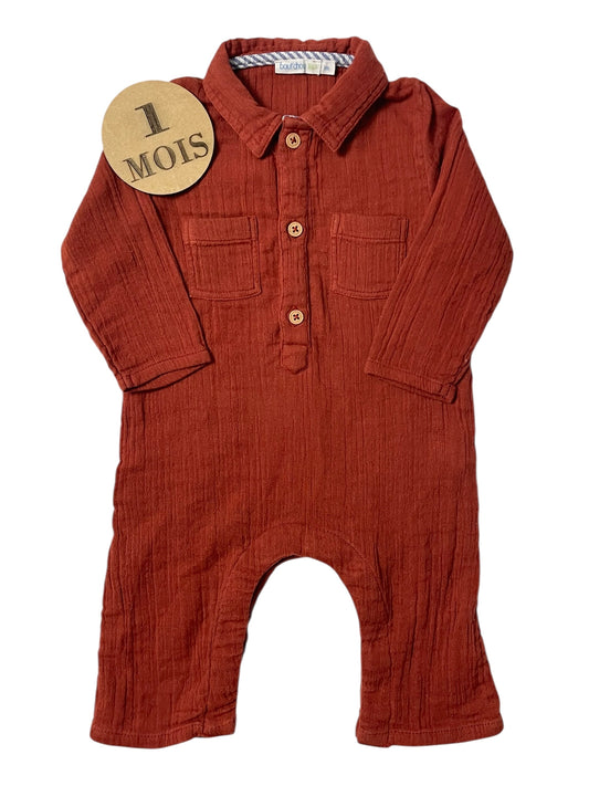 Combipantalon gaze de coton, Bout’chou