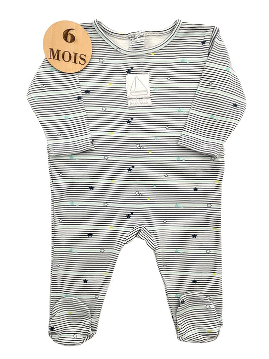 Pyjama coton, rayé, Miniman