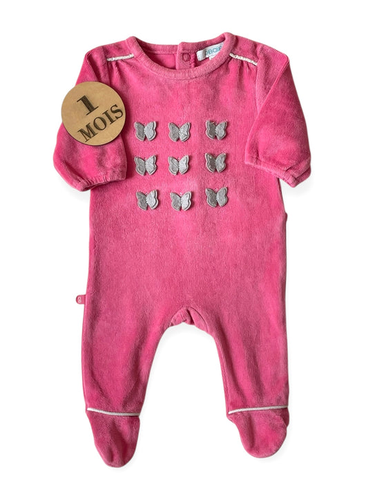 Pyjama velours rose, Obaïbi