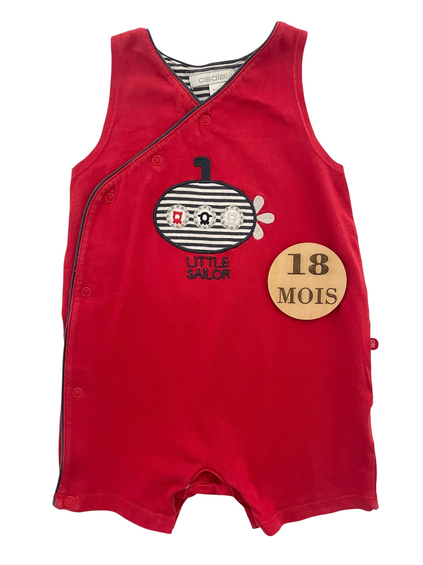 Combishort rouge, Obaïbi