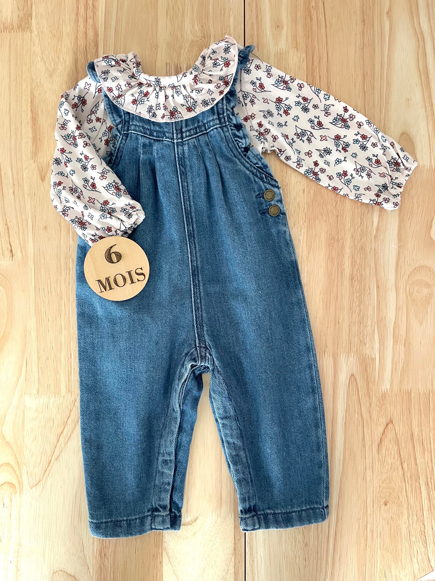 Ensemble body et salopette