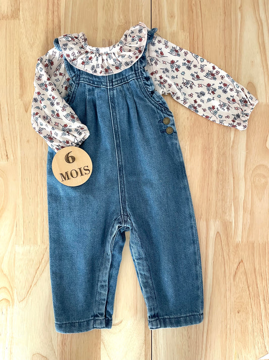 Ensemble body et salopette