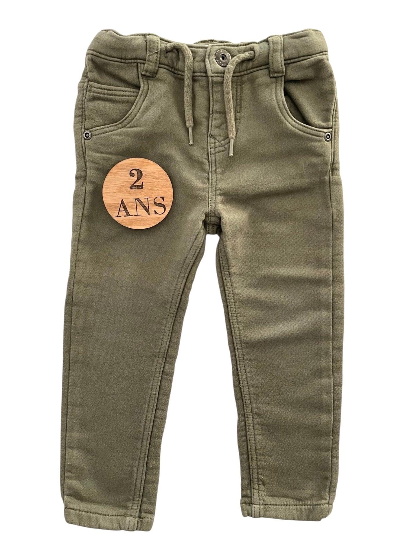 Jean kaki, Vertbaudet