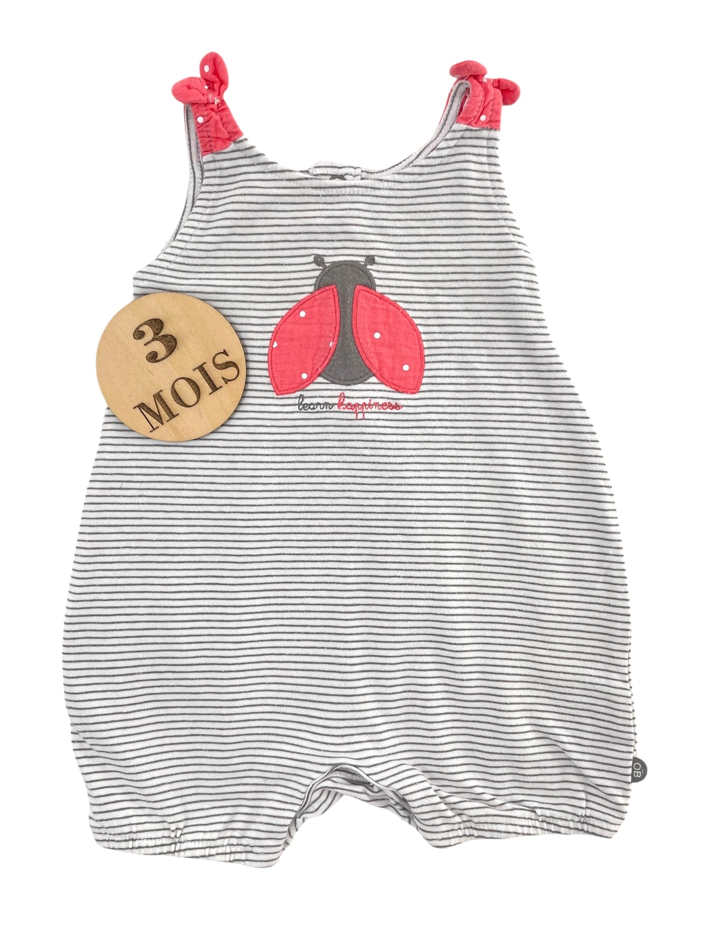 Combishort coccinelle, Obaïbi