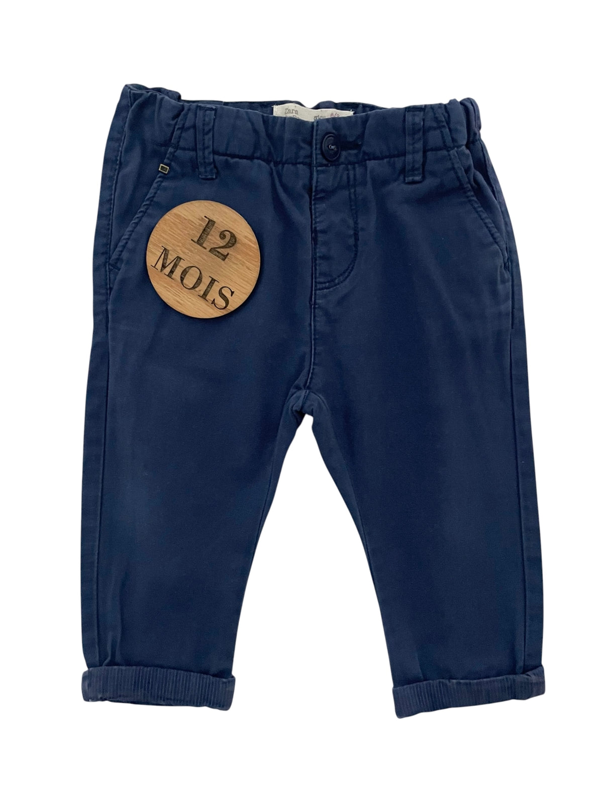 Chino bleu, Zara