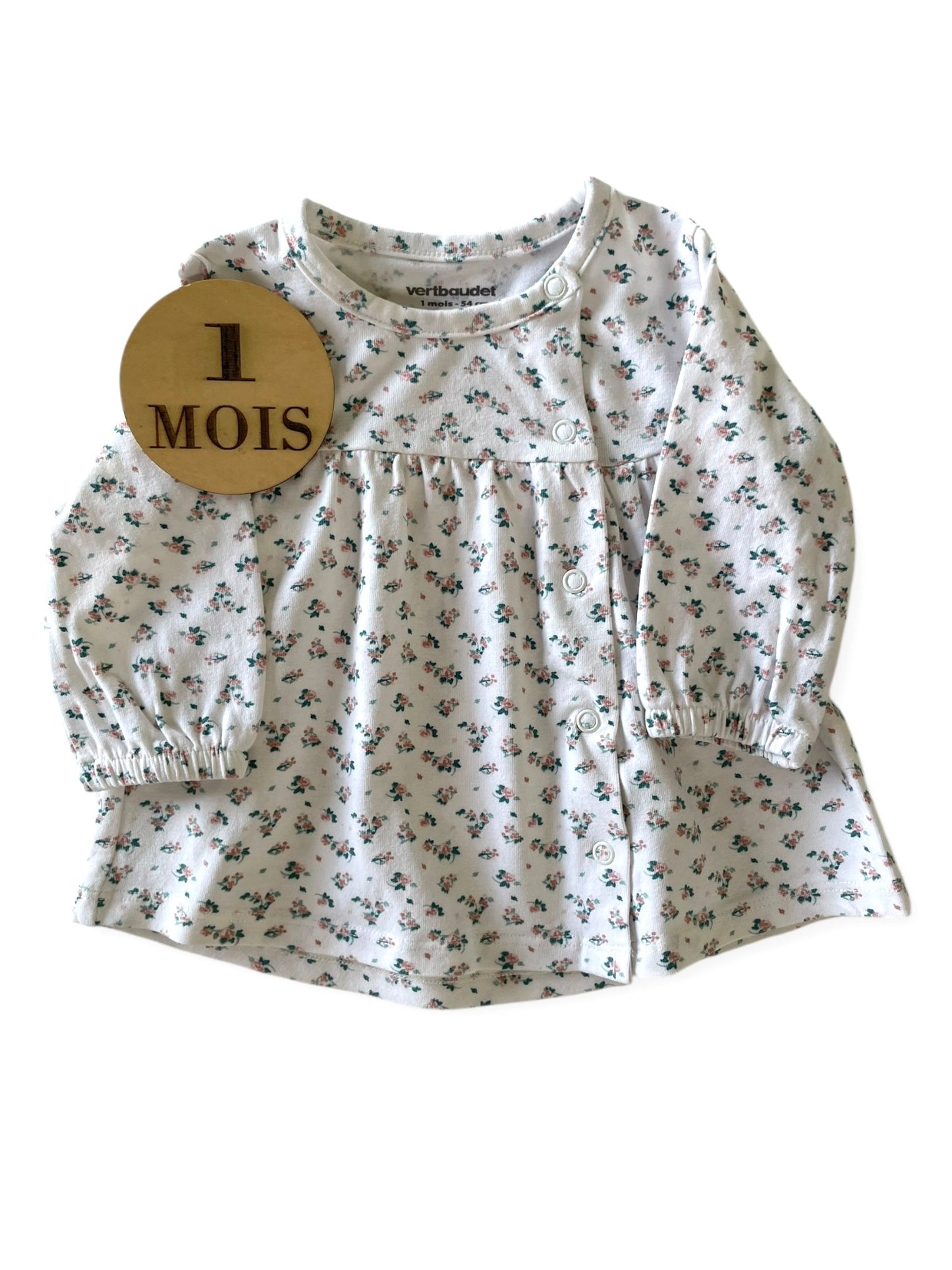 Box 10 pièces, rose, 1 mois