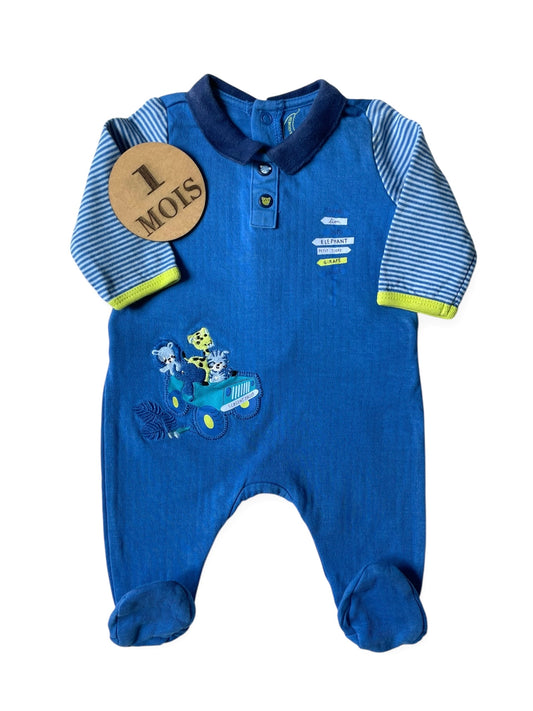 Pyjama coton bleu, Sergent Major