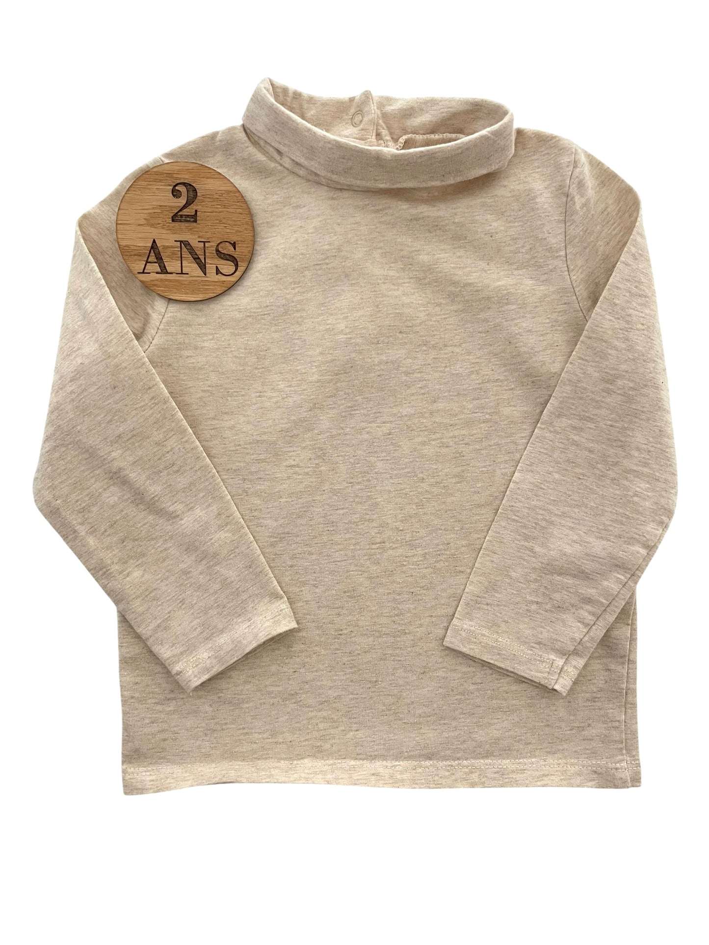 Sous pull beige, Kiabi