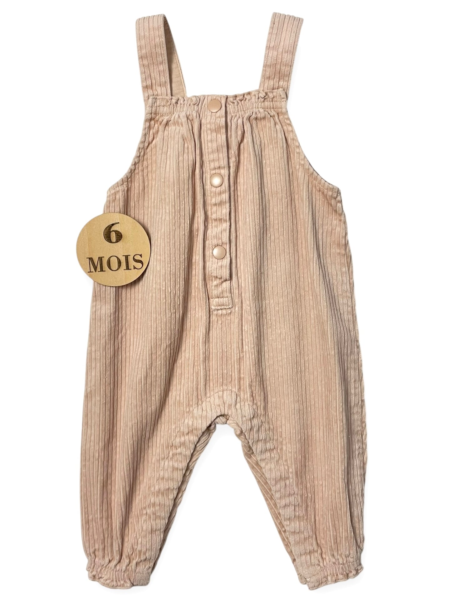 Salopette velours côtelé, Kiabi