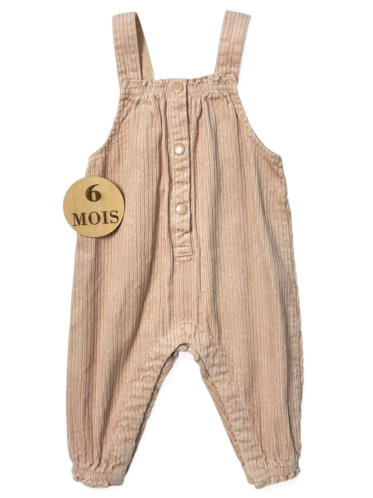 Salopette velours côtelé, Kiabi