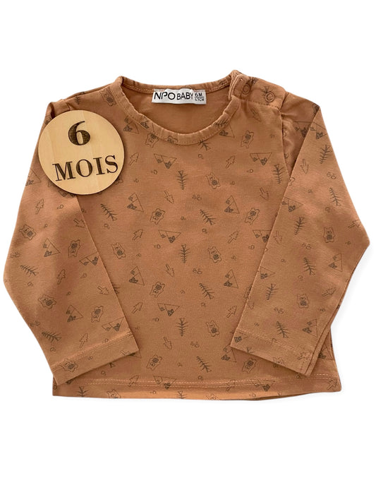 Tee-shirt marron, NPO