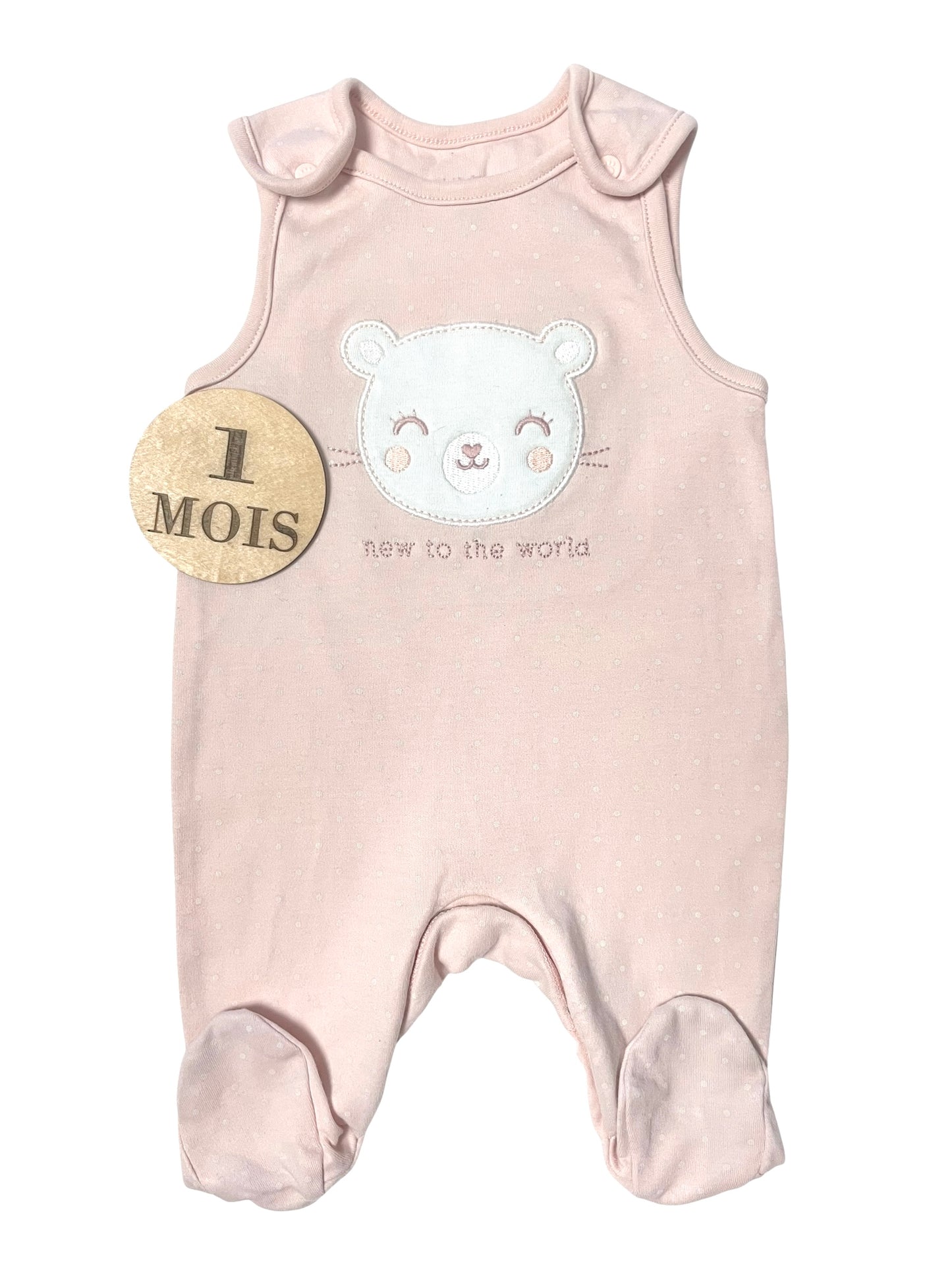 Salopette coton, rose, C&A