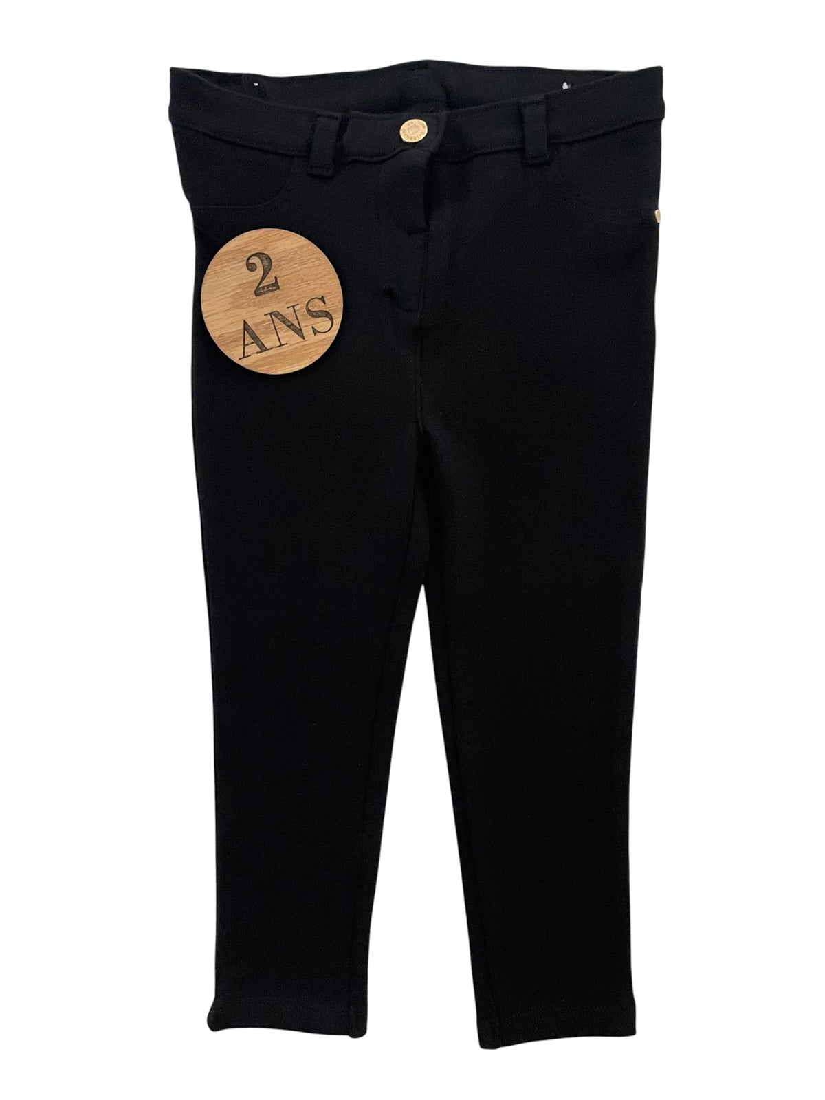 Pantalon stretch, noir, Orchestra