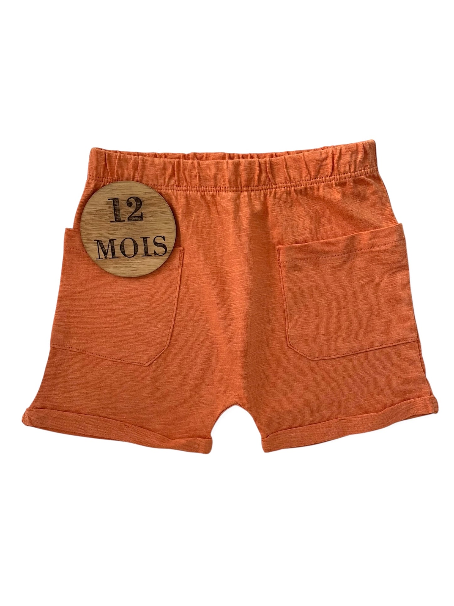 Short coton orange, Lupilu