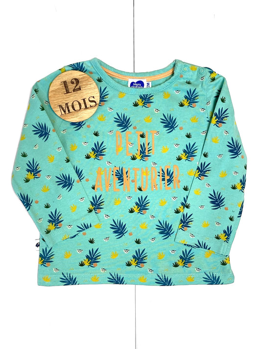 Tee-shirt turquoise, Mots d’enfants