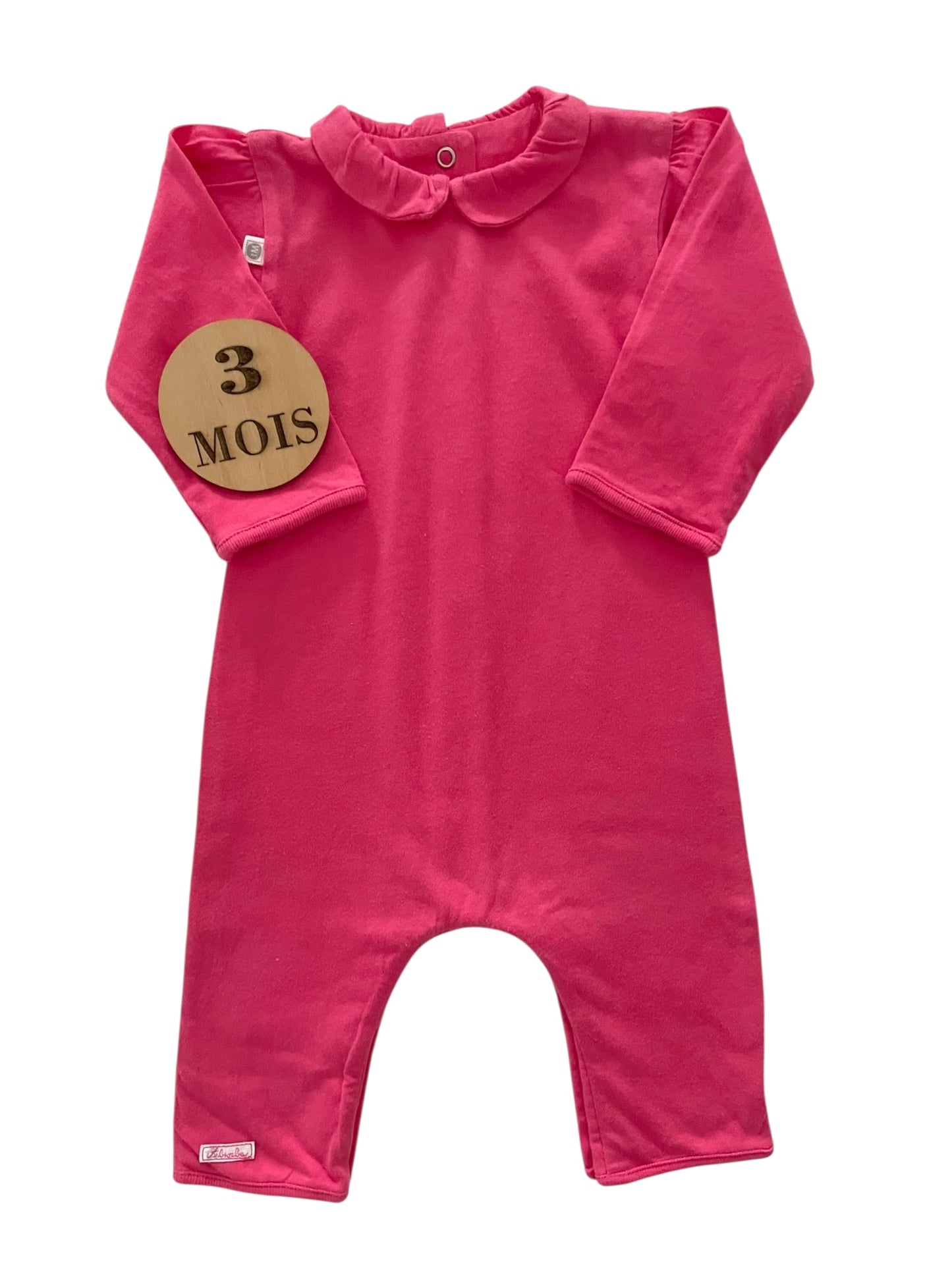 Combipantalon, à col, fuchsia, Absorba