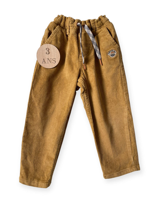 Pantalon velours, moutarde, Sergent Major