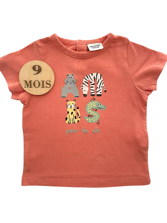 Tee-shirt corail, TAO