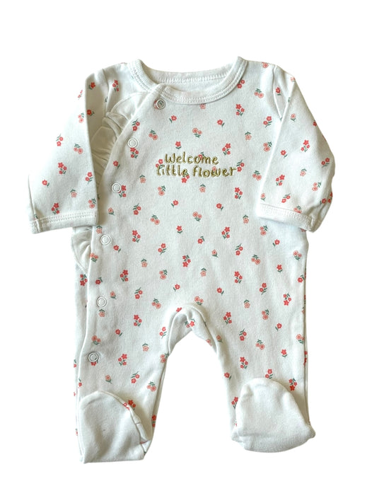 Pyjama coton, fleuri, TAO