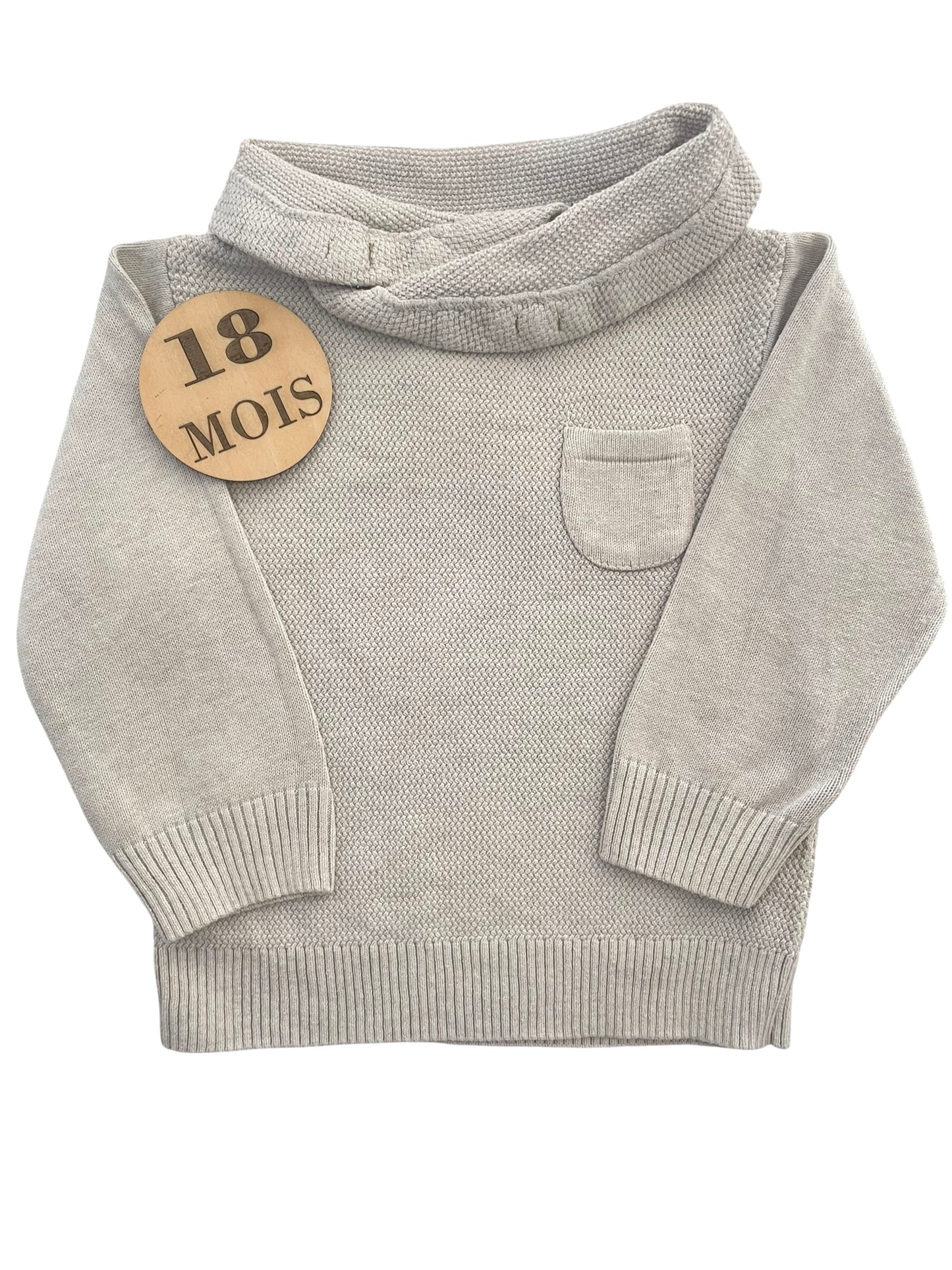 Pull en mailles, Kiabi