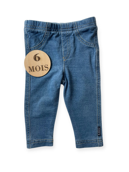 Jegging bleu , Alphabet