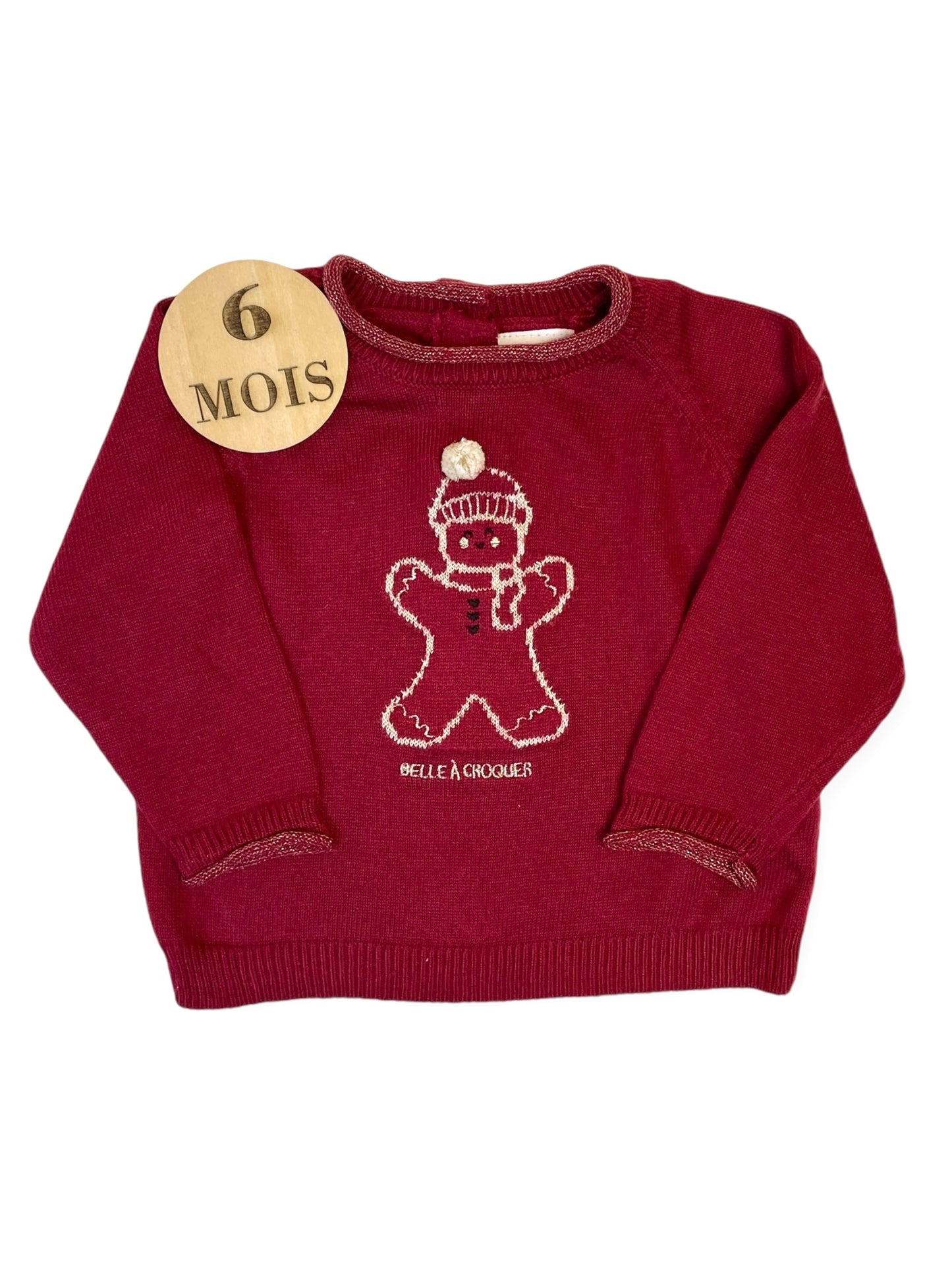 Pull fin, rouge, TAO