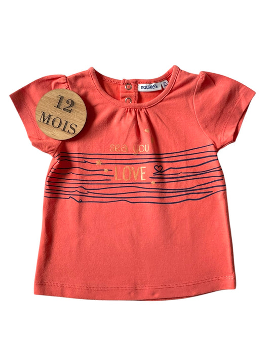 Tee-shirt orange, Noukie’s