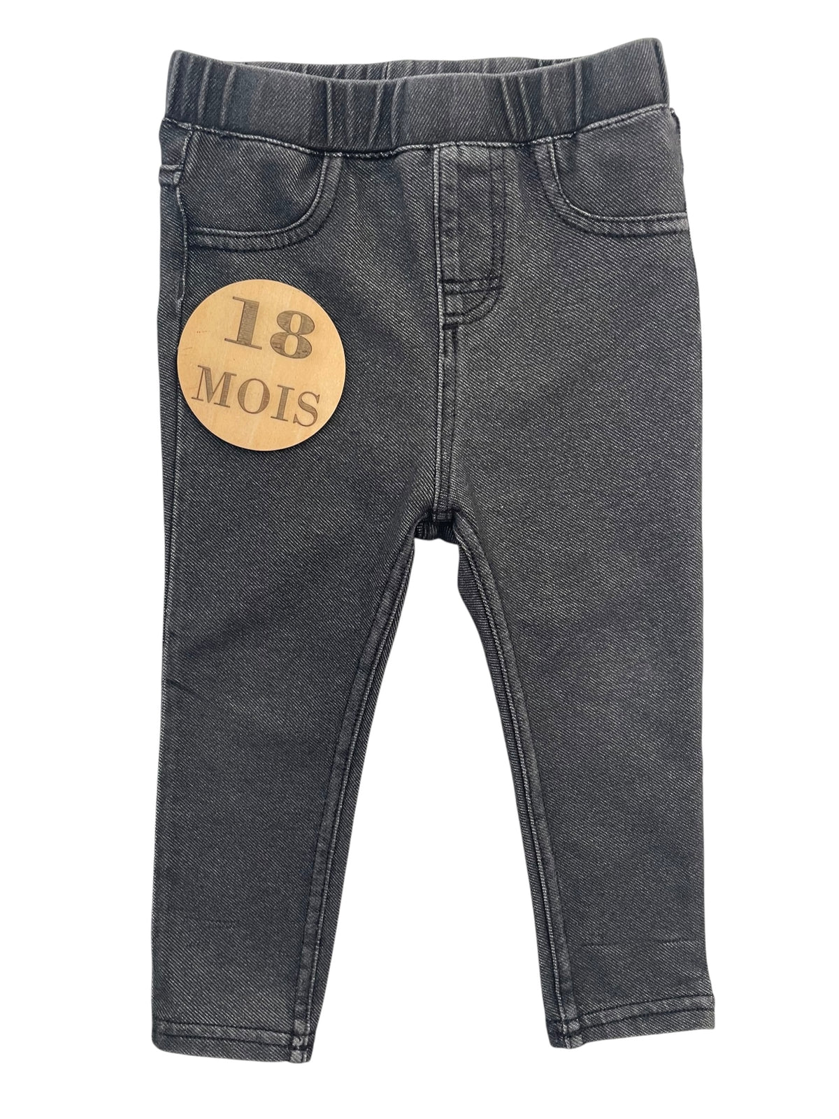 Jegging gris foncé, H&M