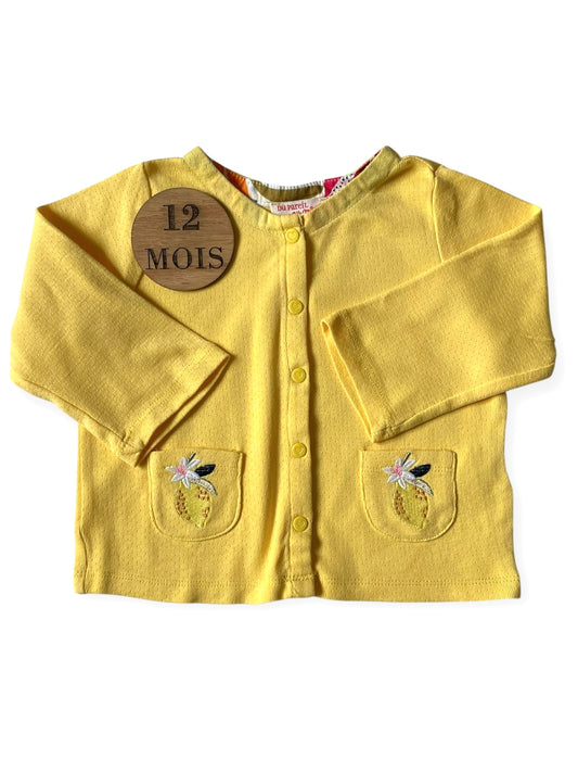 Gilet fin, jaune, DPAM
