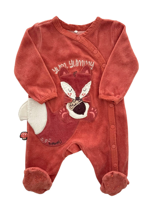 Pyjama velours, renard, Bobolí