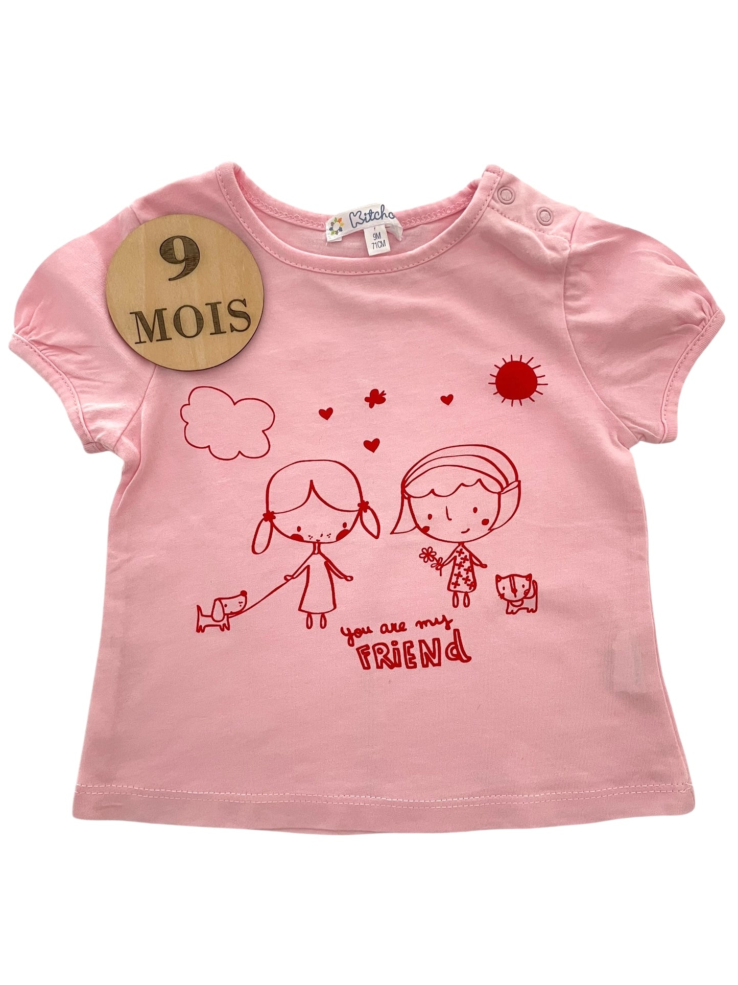 Tee-shirt rose, Kitchoun